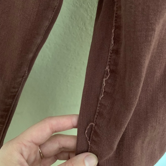 Current/Elliot Stretch Ankle Cut Cigarette Pants - Picture 3 of 3